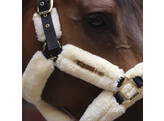 Sheepskin Shipping halter natural Pony