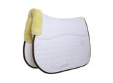 Skin Friendly Saddle Pad dressage white