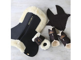 Anatomic Half pad Sheepskin Natural-Black