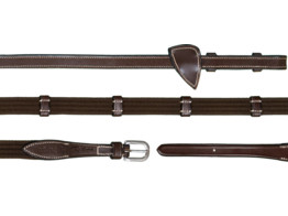 Dyon Working Collection 5/8 Web Reins with 9 Leather Loops
