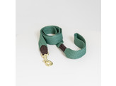 Dog lead Jacquard olive green 140cm