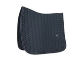 Saddle Pad glitter stone dressage black