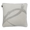 Wool/cas cushion 55x55 Off white Halter
