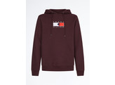 Hoody TH EQ statement men brown S