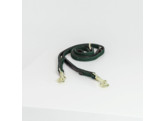 Plaited Nylon dog lead olive green 2m