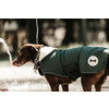 Dog coat waterproof olive green dachshund 40cm