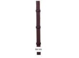 Dyon Collection 1/2 Rubber Reins with 7 Leather Loops