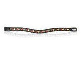 Browband Famous2 Belgian Flag Onyx Swaro P.Black Full