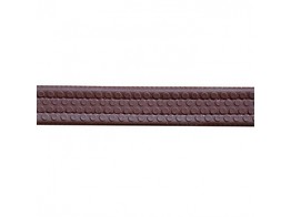 WC.Reins rubber softtouch 12 5mm-1/2  Brown Full