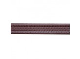 WC.Reins rubber softtouch 12 5mm-1/2  Brown Full