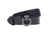 CT Buckle Belt Total Black Women