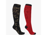 Socks Christmas Black/Red 35-38