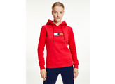 Hoody TH EQ statement women red XXS