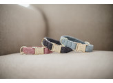 Dog Collar wool light-blue XS 25-38cm