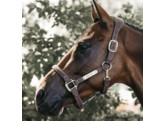 Leather Halter flexible brown Full