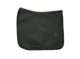 Color edition Leather saddle pad dressage Olive Green