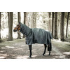 Horse rain coat Grey L  145-160 