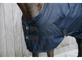 Turnout rug all weather navy 145  6 6  0 gr