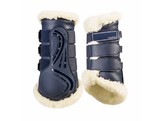 brushing boots  Sheepskin  Pu Pad  Navy  L