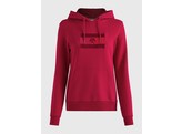 Embroidery logo hoody women royal berry S