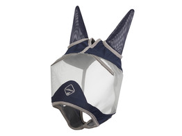 Arm. Shield Pro Fly Mask  Ears  Navy/Grey L