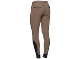 Embossed silicone stripe breeches men taupe 48