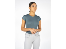 Luana seamless t-shirt steel grey