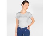 Axelle Hologr t-shirt women light grey S