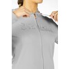 Bonita full zip sweater women grey/rose XS