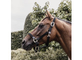 Plaited Nylon halter black Cob