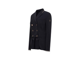 Short Frac women showjacket CrystFab FW22 Navy/Rose 34