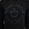 Cashmere Blend CT Jacq. Orbit Turtleneck Sweater woman black XS