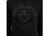 Cashmere Blend CT Jacq. Orbit Turtleneck Sweater woman black L