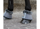 Grey Sheepskin Leather Overreach boots grey M