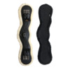 Sheepskin anatomic short girth black 60  2 sheepskins 