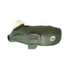 Dog coat waterproof olive green XS 31