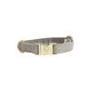 Dog Collar wool beige L 42-68cm