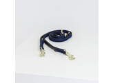 Plaited Nylon dog lead navy 2m