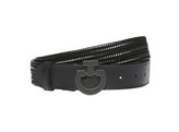 CT Man total black buckle belt L