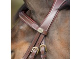 Anatomic Bridle Comb Noseb Brown Pony HFI