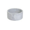 Dog Bowl marble white size L 21 9cm
