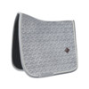 Saddle Pad Basic velvet dressage Grey