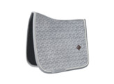 Saddle Pad Basic velvet dressage Grey