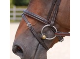 WC.Flash noseband bridle  black  pony