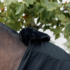 Horse Bib Wither Protection Sheepskin Black