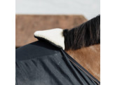 Horse Bib Wither Protection Sheepskin Natural