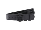 CT Man total black buckle belt S