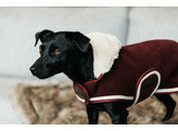 Dog Coat Heavy Fleece Bordeaux S