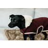 Dog Coat Heavy Fleece Bordeaux L