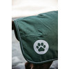Dog coat waterproof olive green M 46